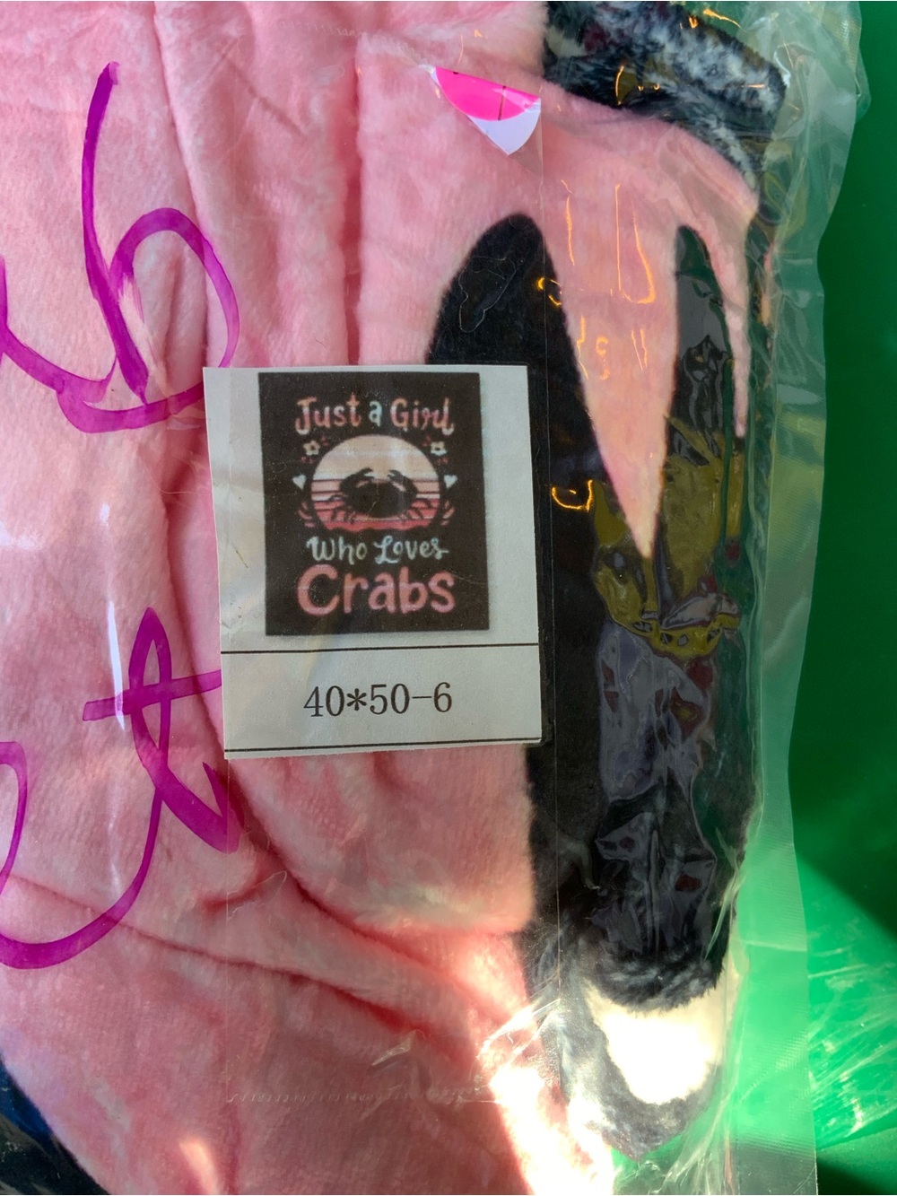 Zodiac Crab soft blanket